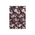 Papel De Arroz Flores Con Fondo Oscuro Din-A3