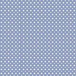 Tela Encuadernar Azul Círculos Y Estrellas Blancos 50X70
