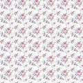 Tela Encuadernar Small Roses 50X70