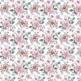 Tela Encuadernar Wild Roses 50X70