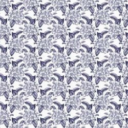 Tela Encuadernar Blue Freesia 50X70
