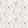 Tela Encuadernar Sewing Love 50X70