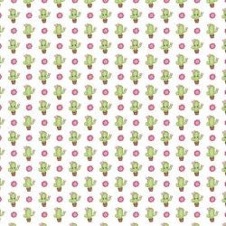 Tela Encuadernar Smiley Cactus 50X70