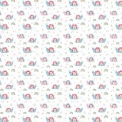 Tela Encuadernar Little Snails 50X70