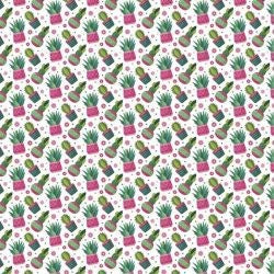 Tela Encuadernar Cactus 50X70