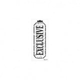 Stencil Exclusive 10X25