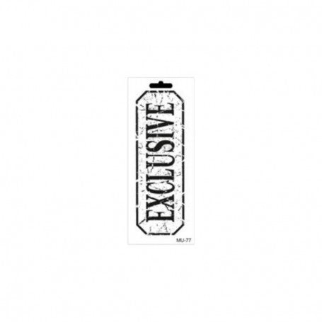 Stencil Exclusive 10X25