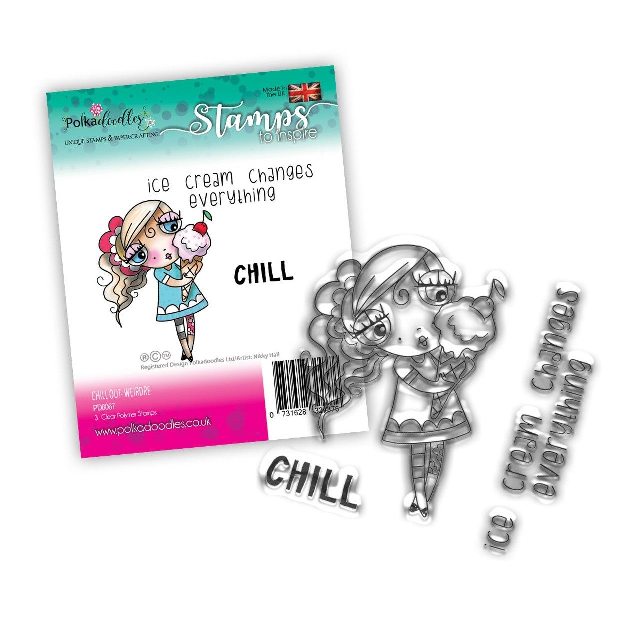 Sello Chill De Polkadoodles