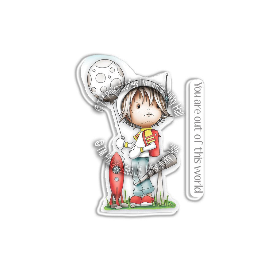 Sello Little Dudes Astronaut De Polkadoodles