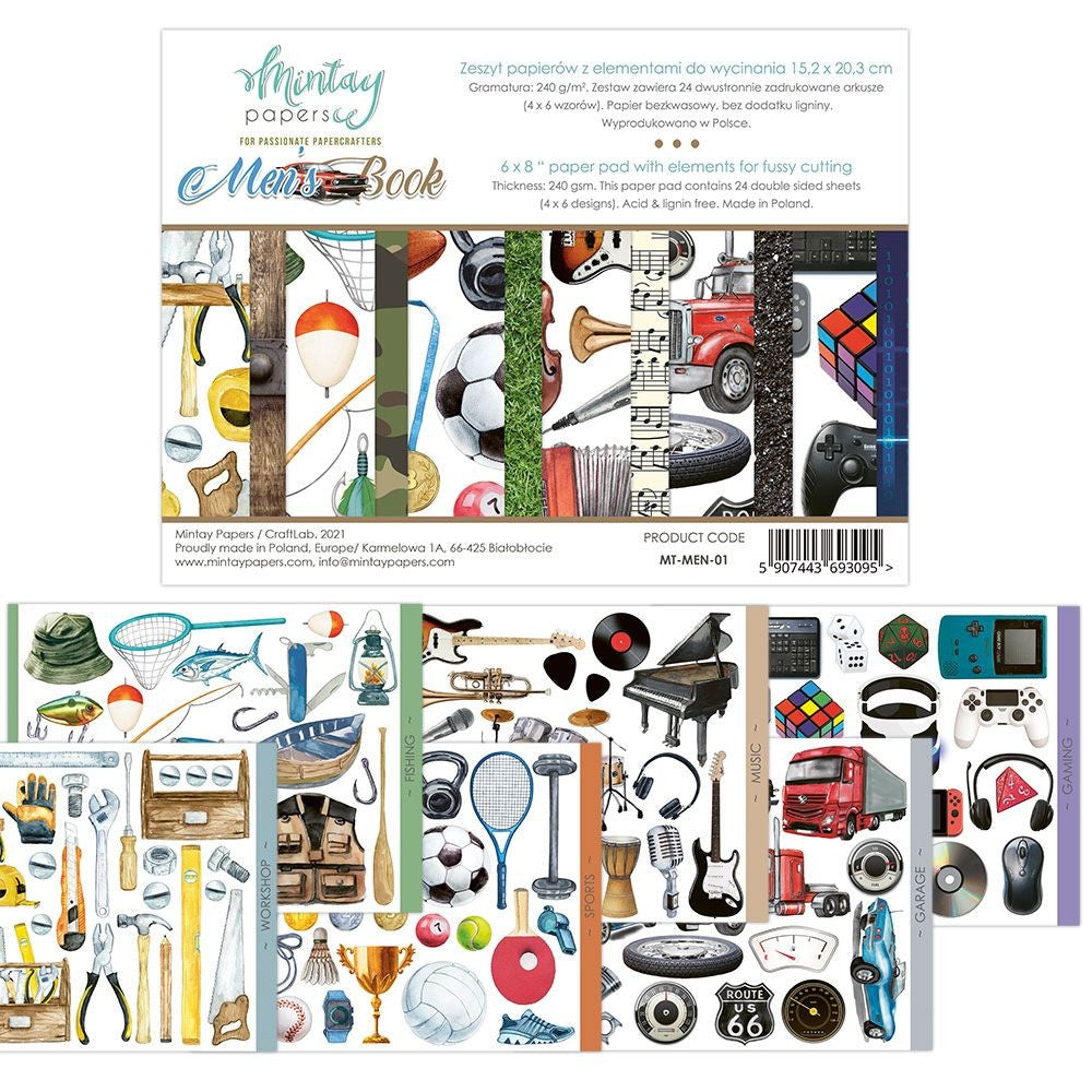 Recortables Mens Book