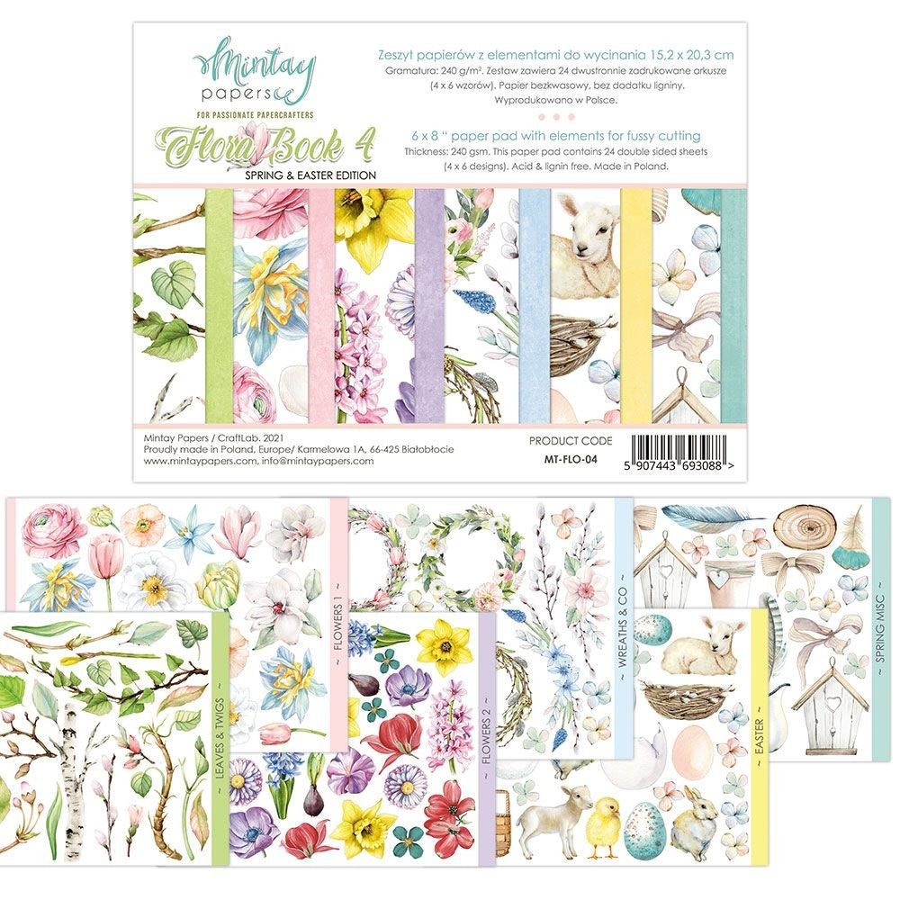 Recortables Flora Book 4