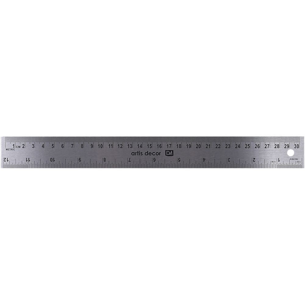 Regla Acero 30 Cm