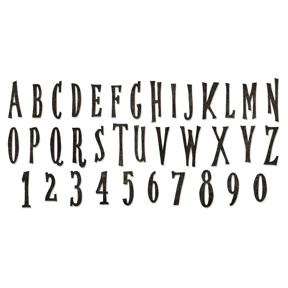 Troquel Abecedario Bigz-Xl Tim Holtz