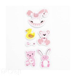 Stickers Bebé Color Rosa