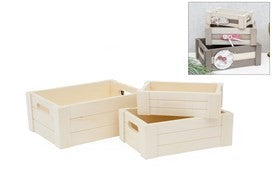 Set Cajas Madera