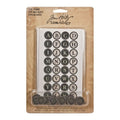 Type Charms Idea-Ology Tim Holtz