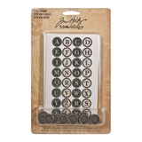 Type Charms Idea-Ology Tim Holtz