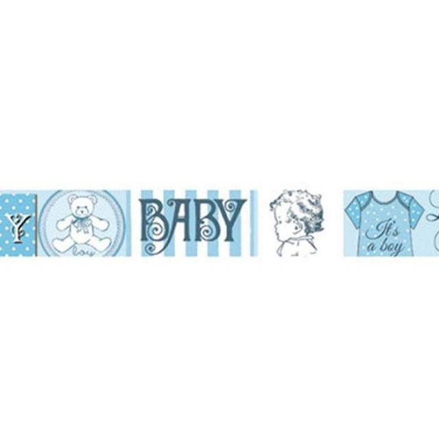 Washi Tape Azul Bebé