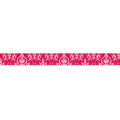 Washi Tape Encaje Blanco Sobre Rojo