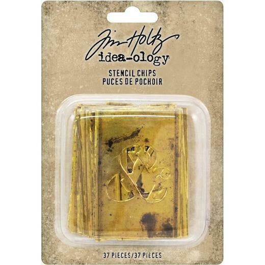 Stencil Chips Idea-Ology Tim Holtz