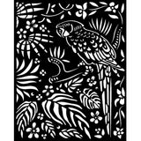 Stencil Loro Amazonia 20X25