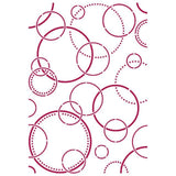 Stencil Burbujas Threads 21X30