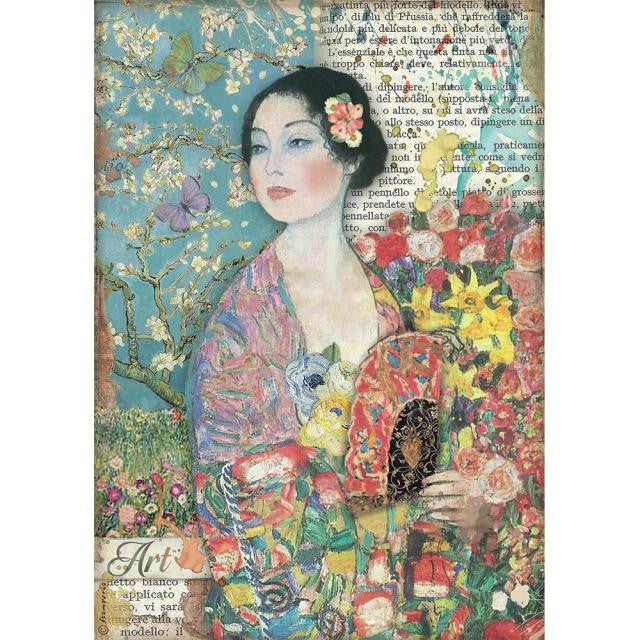 Papel De Arrz Dama Atelier By Sara Alcobendas Din-A4