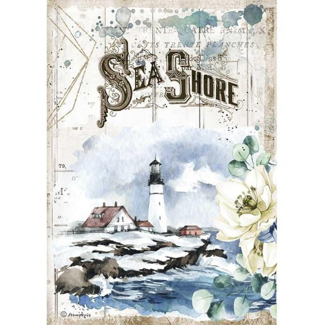 Papel De Arroz Sea Shore Din-A4