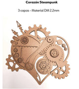 Corazón Dm Steampunk