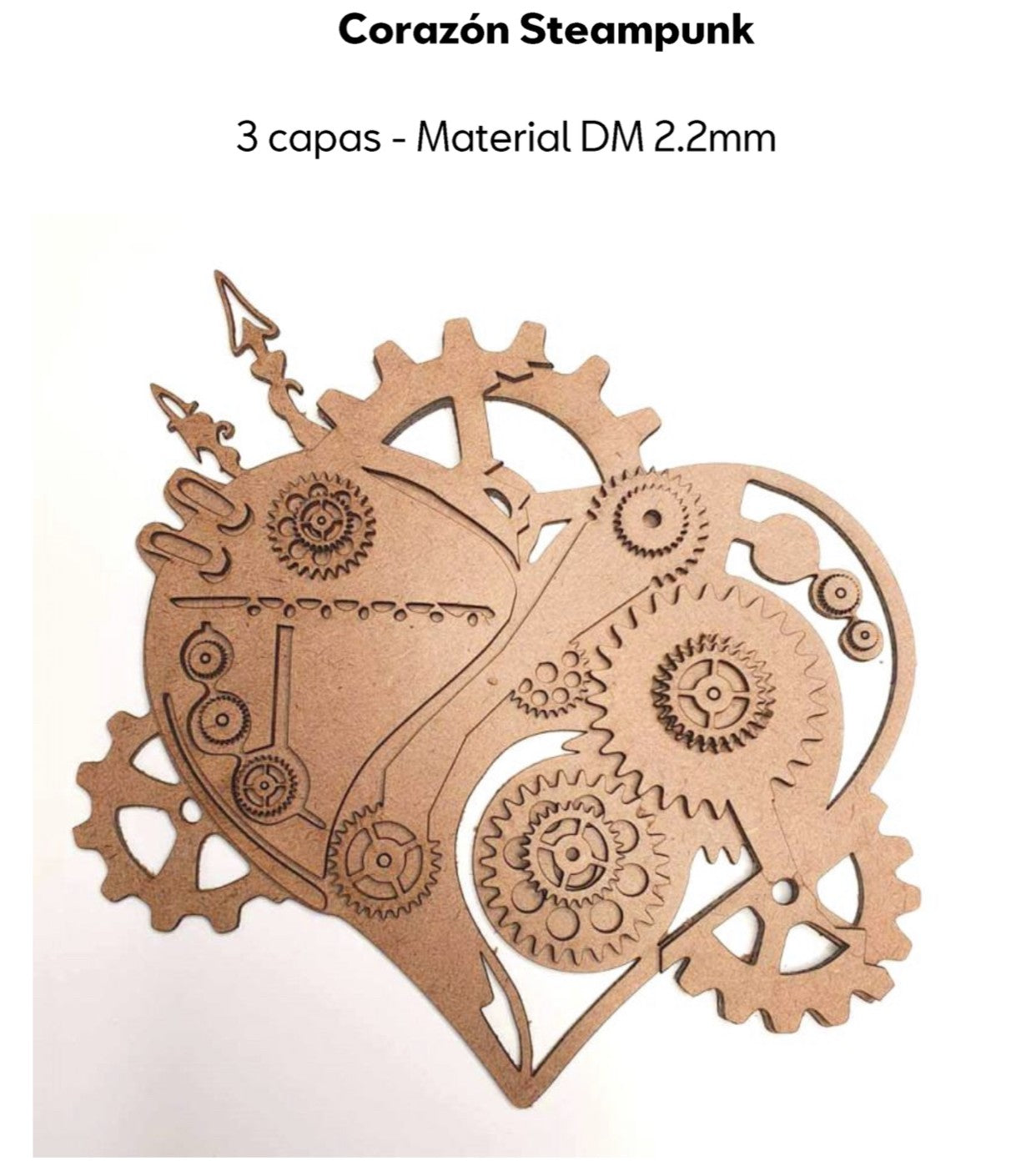 Corazón Dm Steampunk