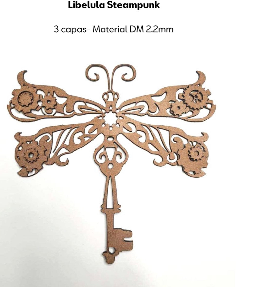 Libelula Grande Dm Steampunk