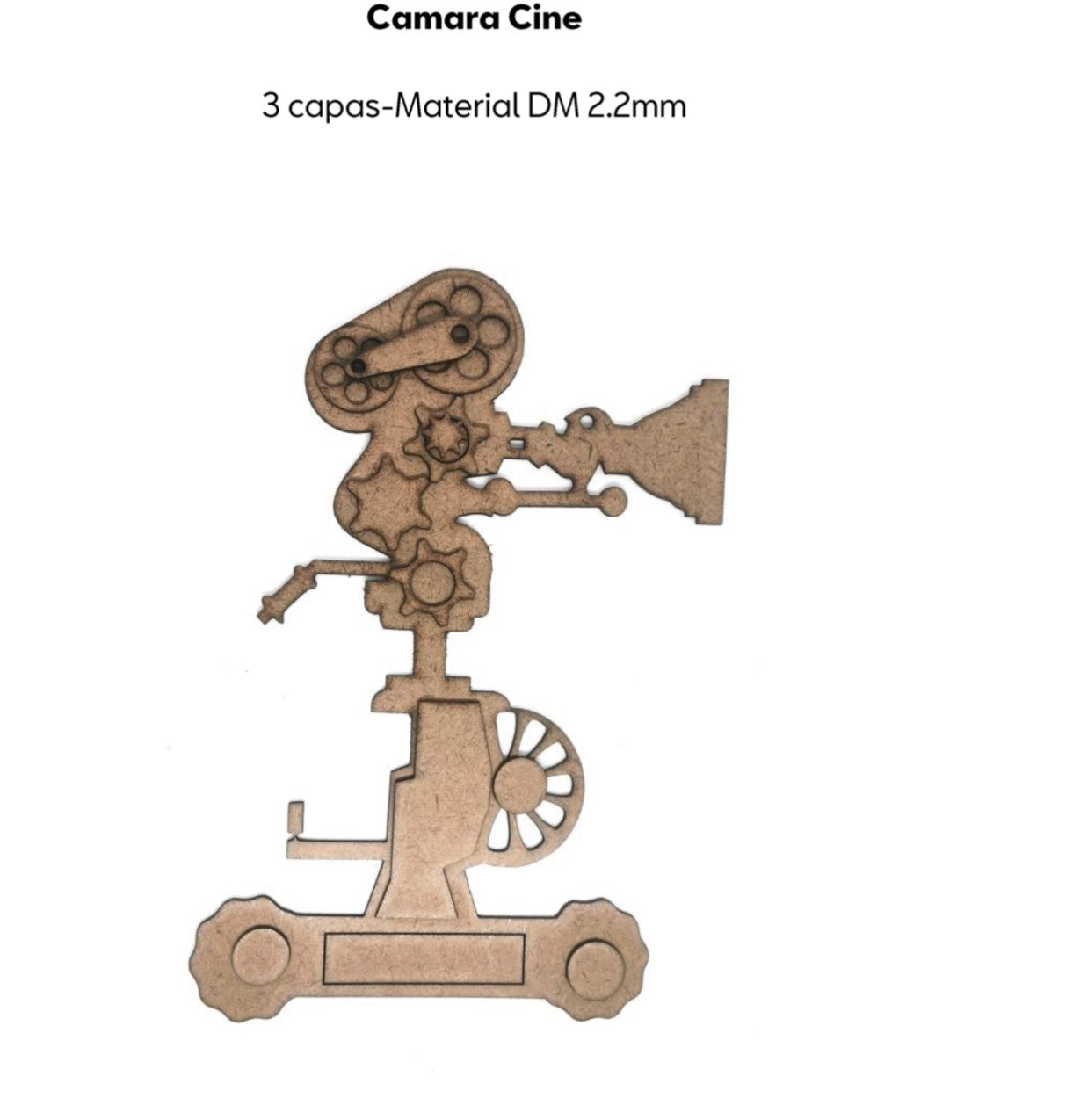 Cámara De Cine Dm Steampunk
