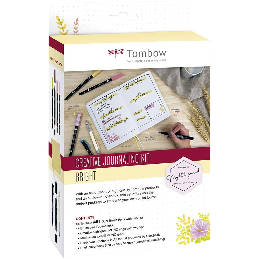 Creative Journaling Kit Bright Tombow