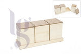 Base Madera 3 Cajas