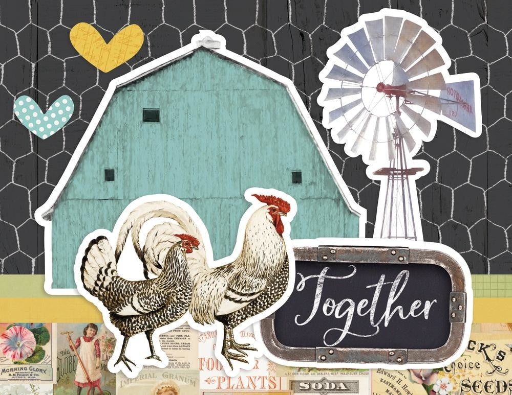 Card Kit Farmhouse Garden