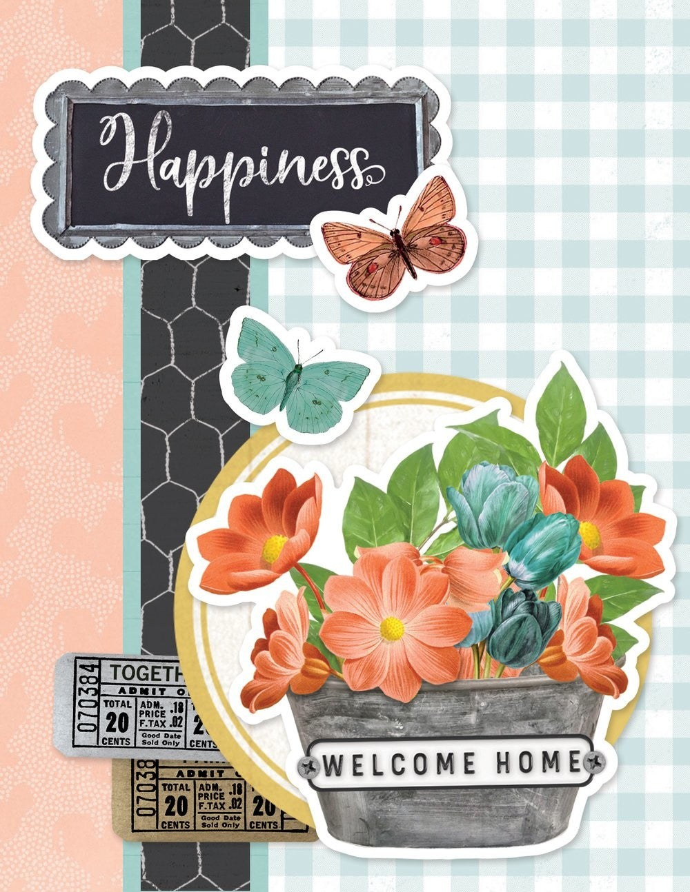 Card Kit Farmhouse Garden