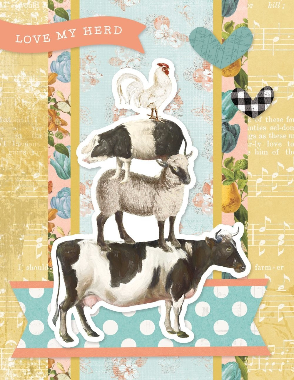 Card Kit Farmhouse Garden
