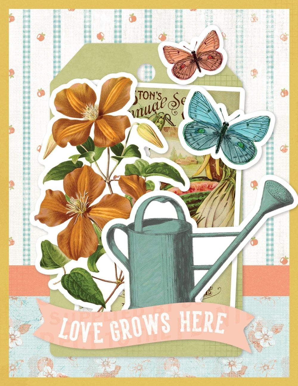 Card Kit Farmhouse Garden