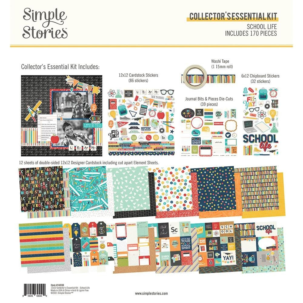 Block 30X30 Kit School Life