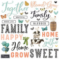 Foam Stickers Farmhouse Garden