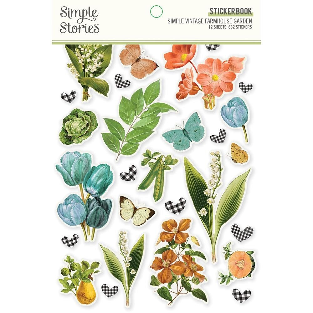 Recortables Farmhouse Garden