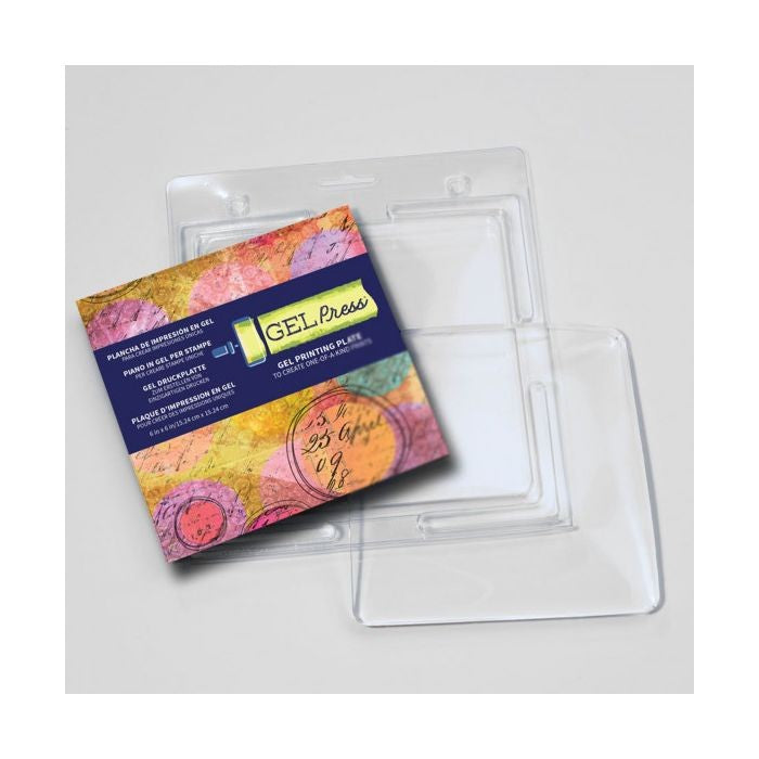 Gel Press Plancha Impresión 15,24X15,24