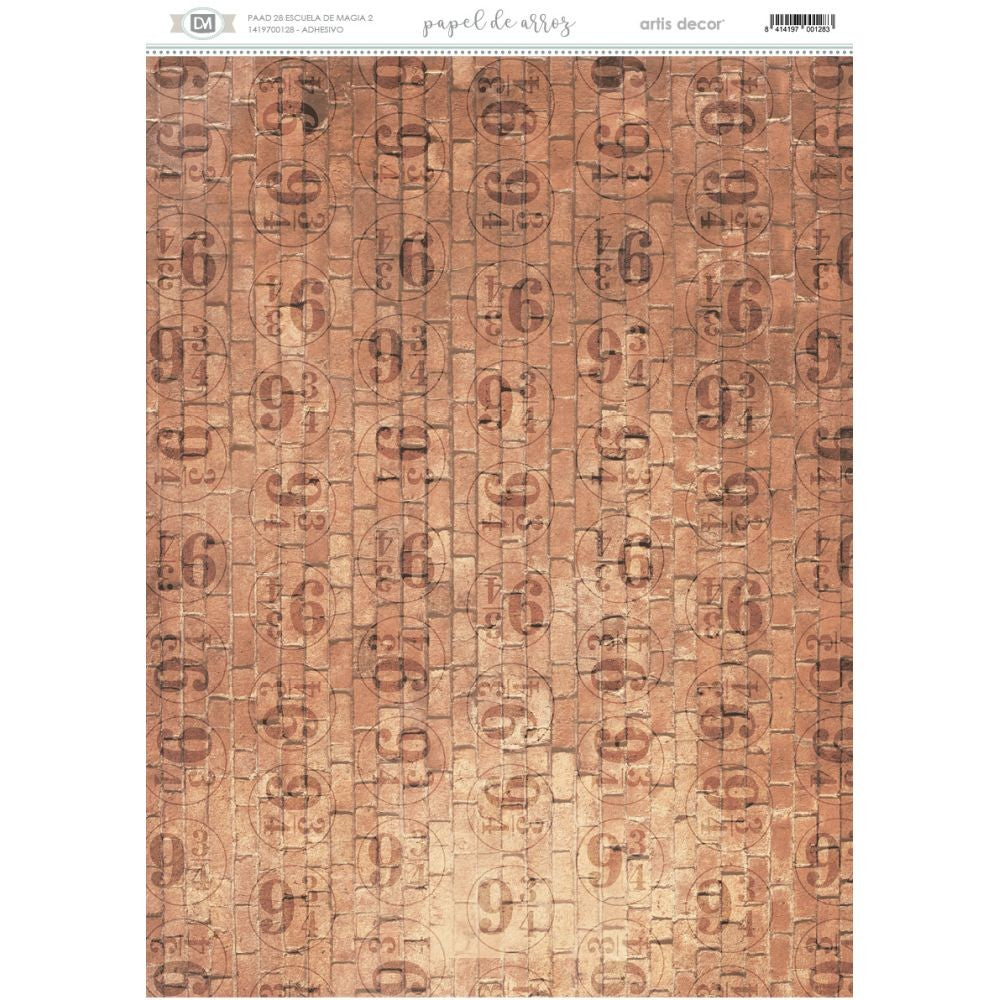 Papel De Arroz Escuela De Magia 2 Harry Potter