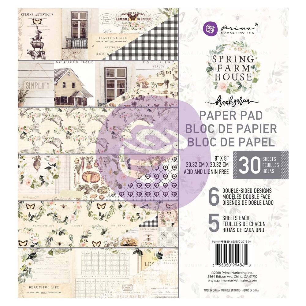 Block 20X20 Spring Farm House