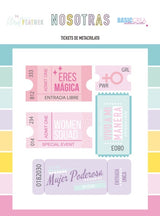 Metacrilato Tickets Nosotras