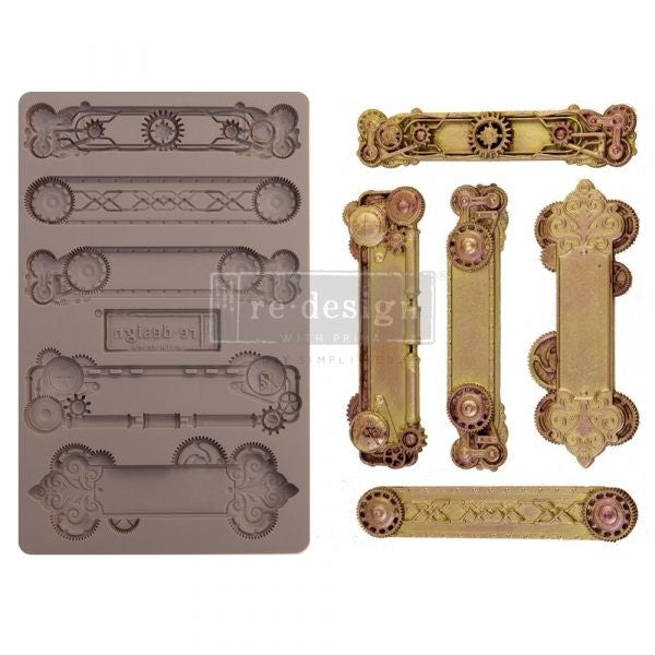 Molde Modelaje Steampunk Plates De Finnabair