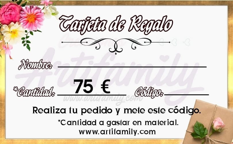 Tarjeta De Regalo 75 Euros