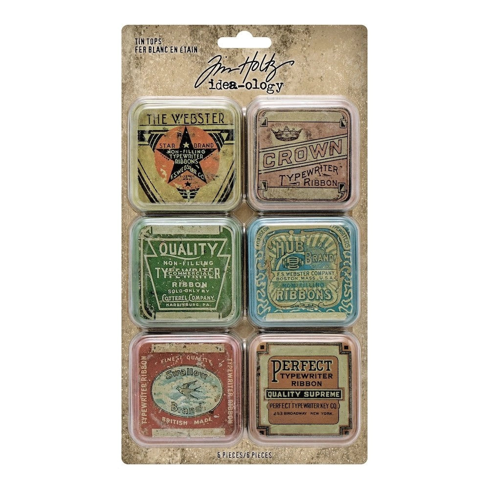 Tapas Metálicas Idea-Ology Tim Holtz