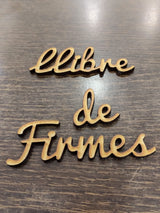 Llibre De Firmes