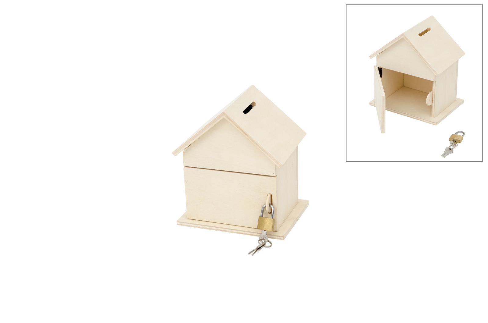 Caja Hucha Casa 15x10x5